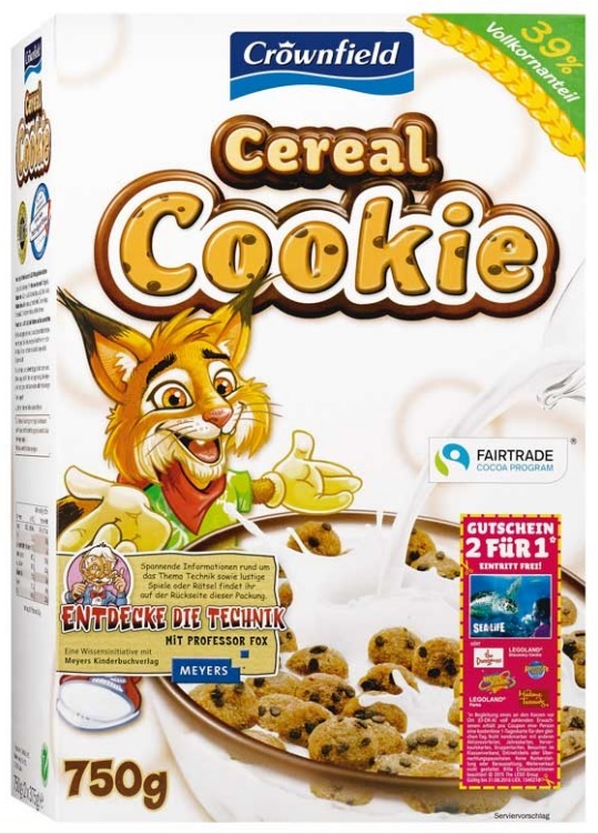 X8803 Cereal Cookie 750g
