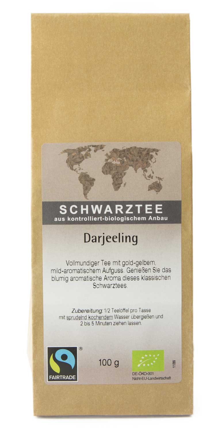 Schwarztee Darjeeling