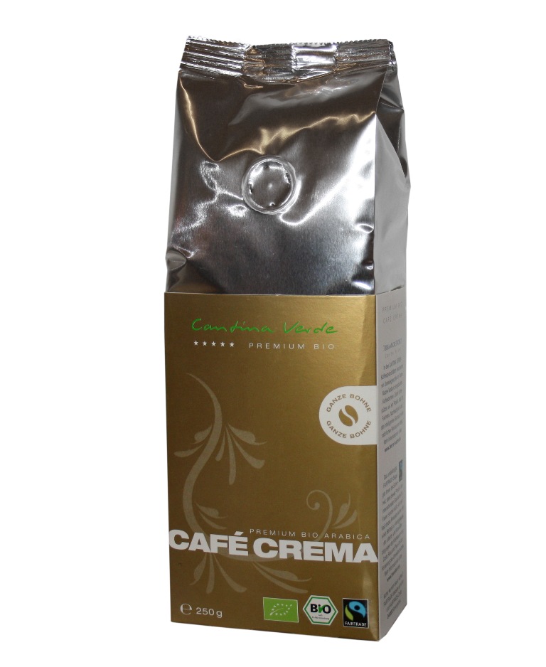 Café Crema, gemahlen