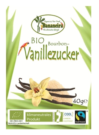 Bio Bourbon- Vanillezucker