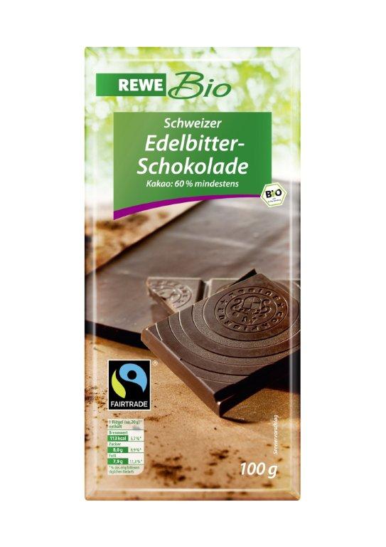 Schweizer Edelbitter-Schokolade