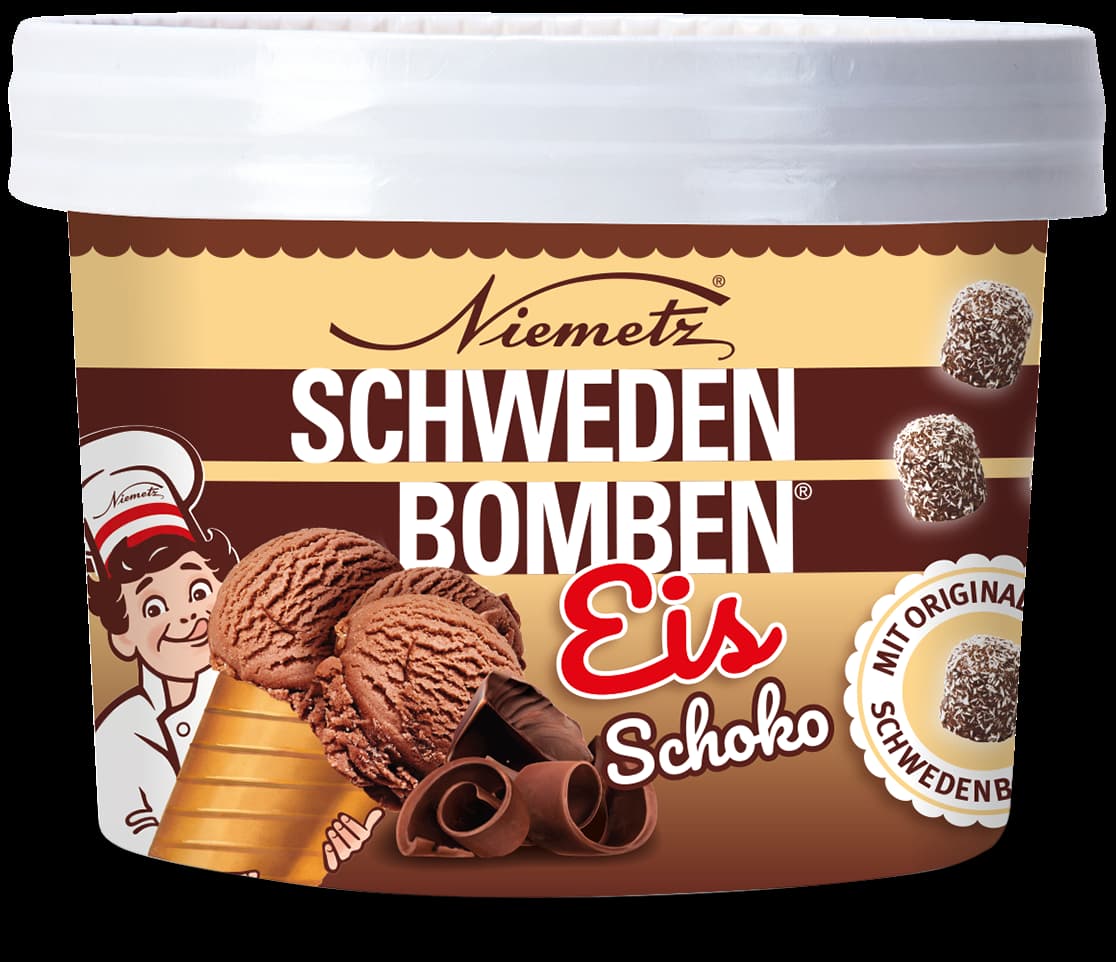 Schwedenbomben Eis Schoko