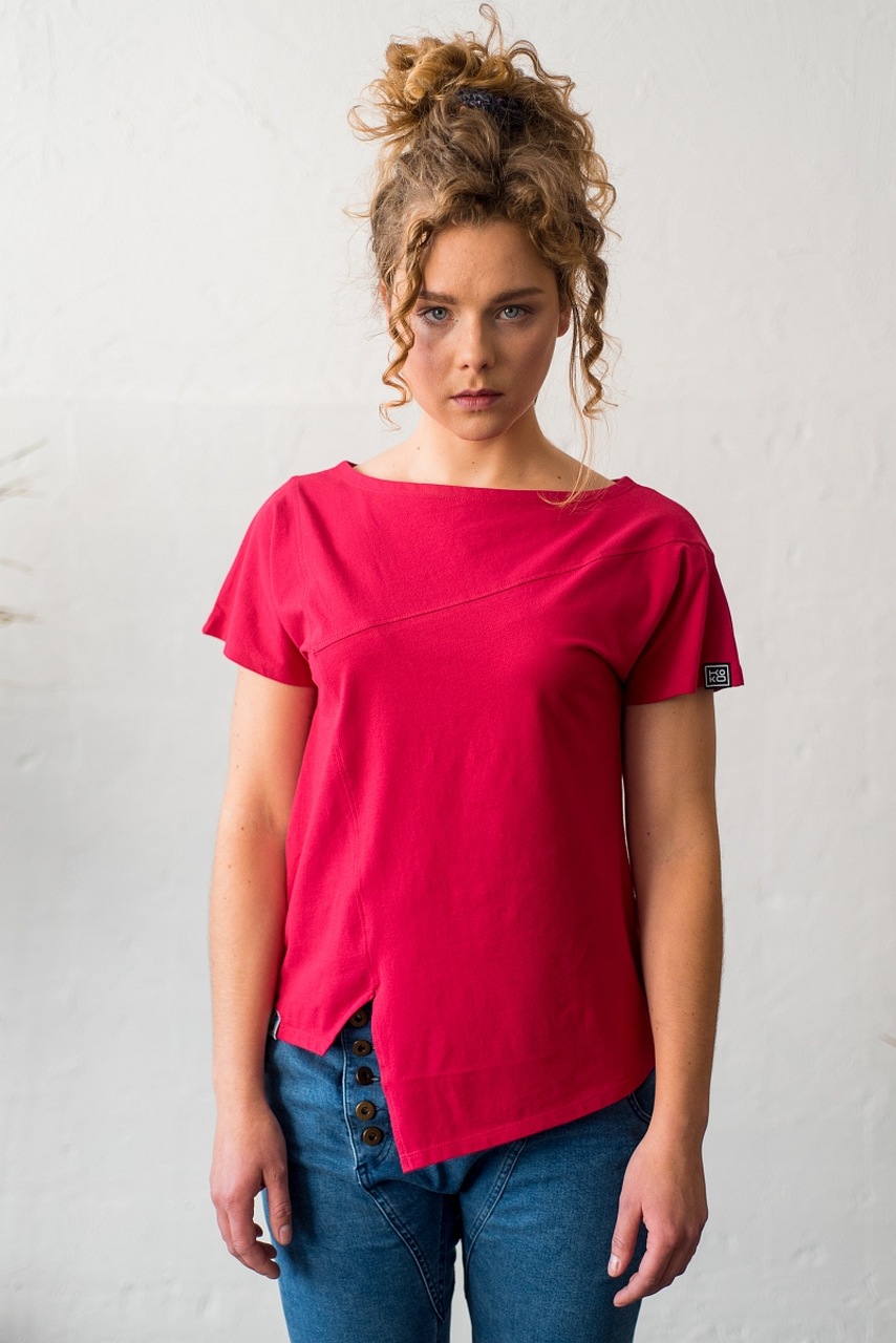 T-shirt Raw Pink from FT cotton