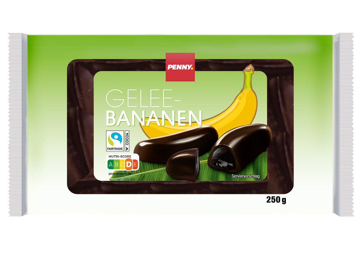 Schoko- Gelee- Bananen 250g