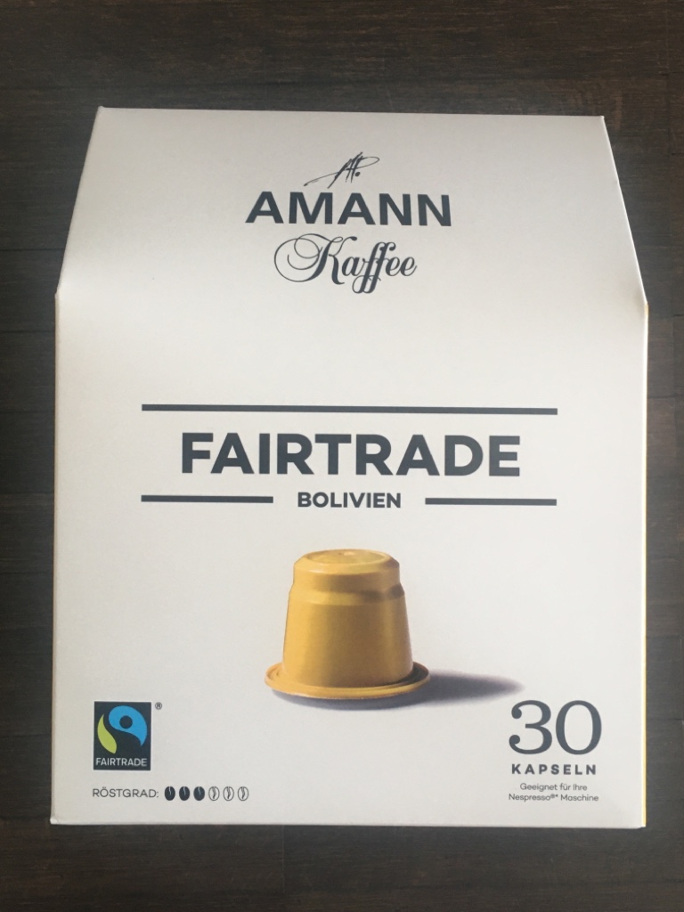 Fairtrade Bolivien (Lungo) 30 Stk. Kapsel