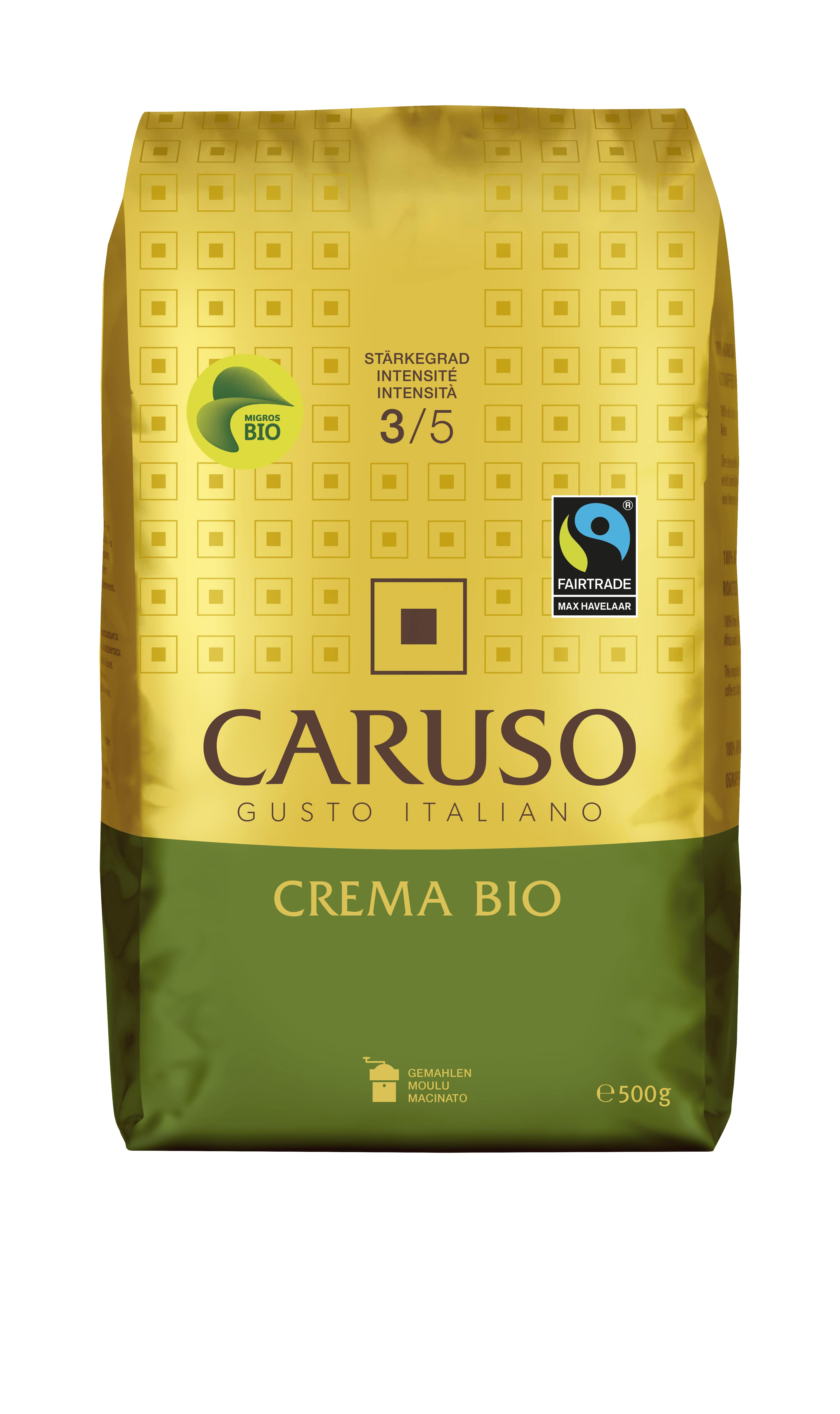 Caruso Crema gemahlen