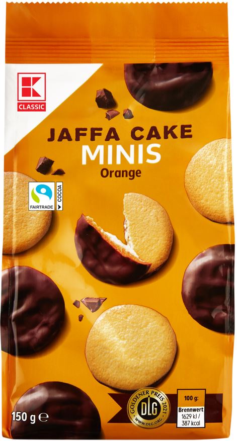 K-Classic Mini Jaffa Cakes 150g