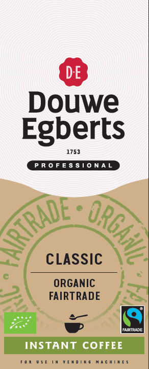 Douwe Egberts Instant Classic Organic Fairtrade