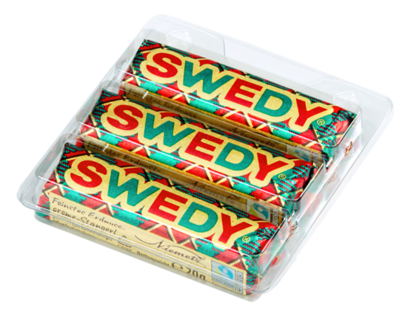Feinste Erdnusscremestange Swedy