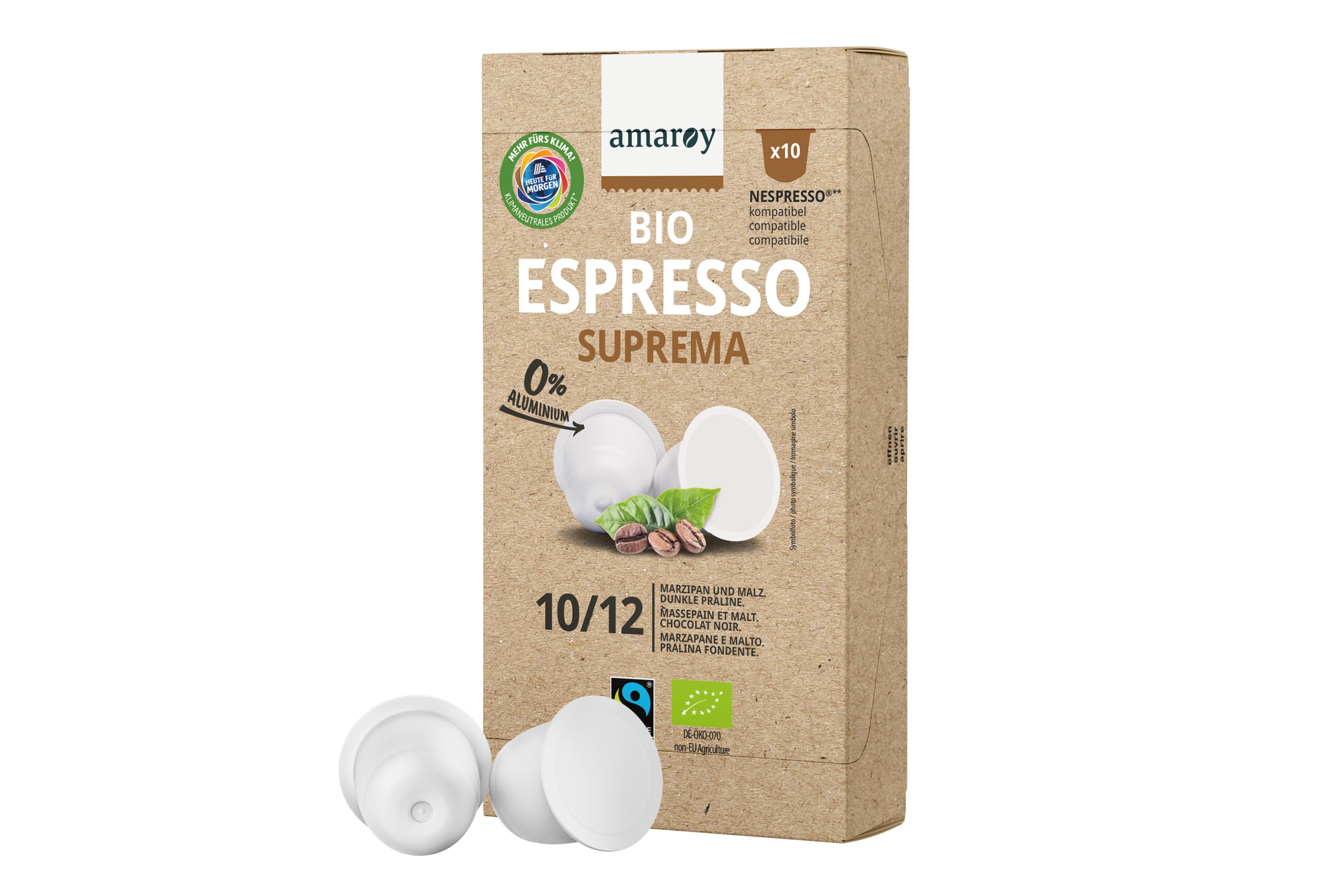 Bio Kaffeekapseln Espresso Suprema FT 