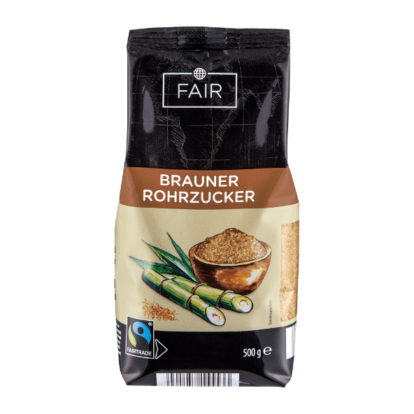 Brauner Rohrzucker (brown cane sugar)