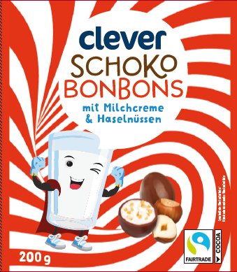 Clever Schoko Bonbons 200g