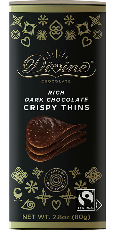 dark chocolate crispy