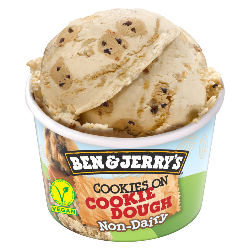 Non-Dairy Cookies on Cookie Dough 