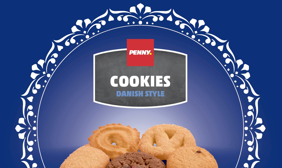 Art.-Nr. 312201 Penny INT Butter Cookies & Chocolate Chip Cookies 12x500g 2E01