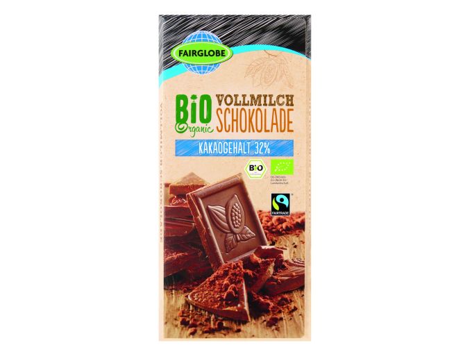 Bio Organic Vollmilch-Schokolade 