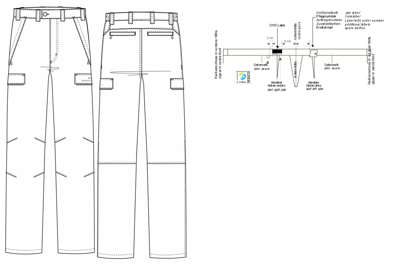 Cargohose BVGS (Supporting Cotton)