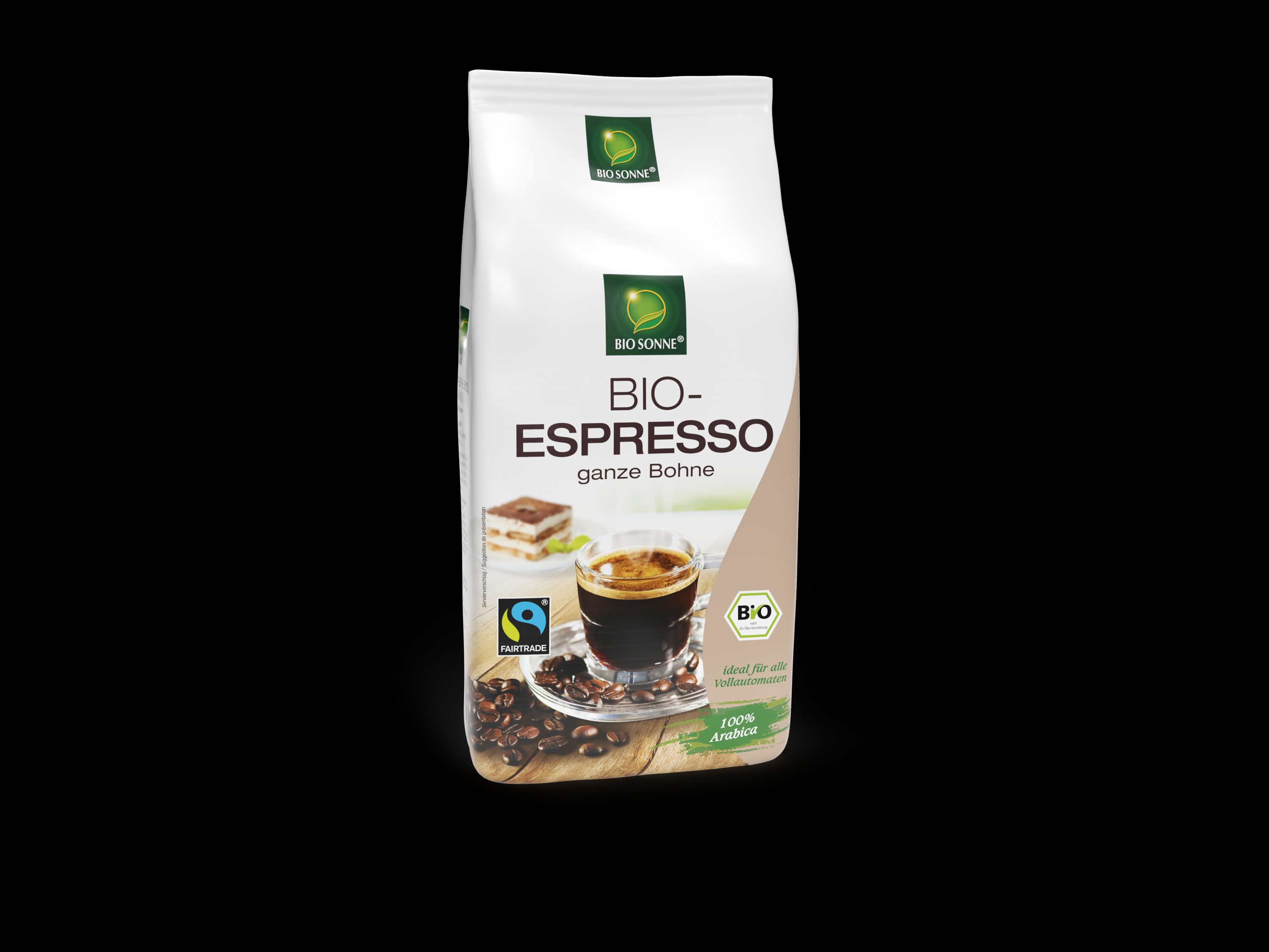 Bio Fair Trade Espresso ganze Bohne 1000g