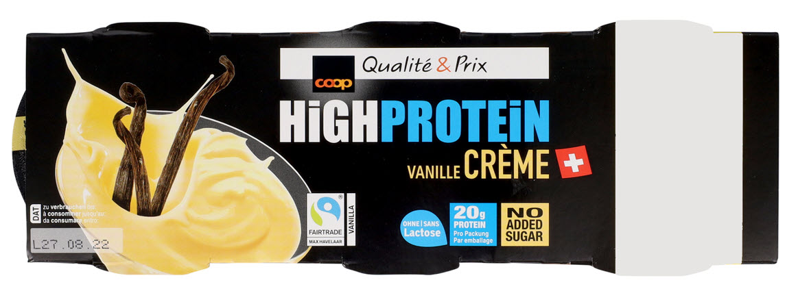 Crème High Protein Vanille 