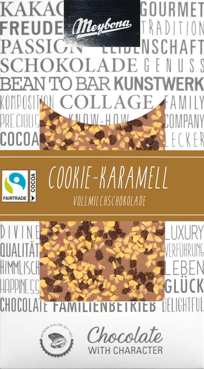 Collage Vollmilchschokolade "Cookie-Karamell"