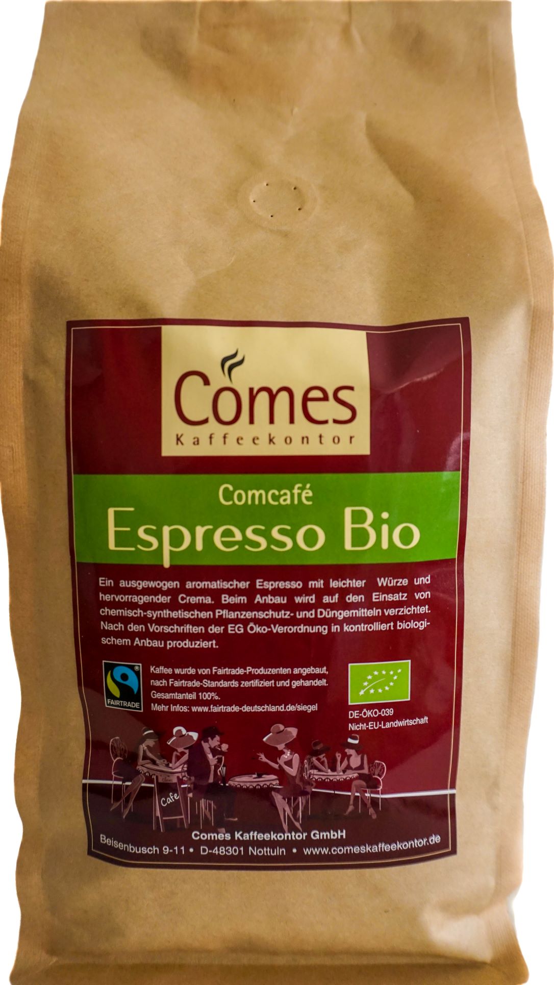 Comcafé Espresso Bio FairTrade