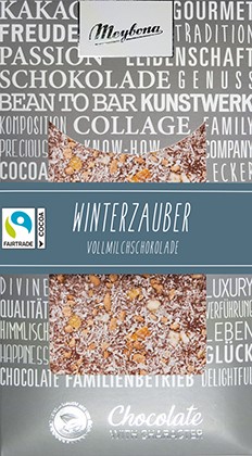 Collage Vollmilchschokolade "Winterzauber"