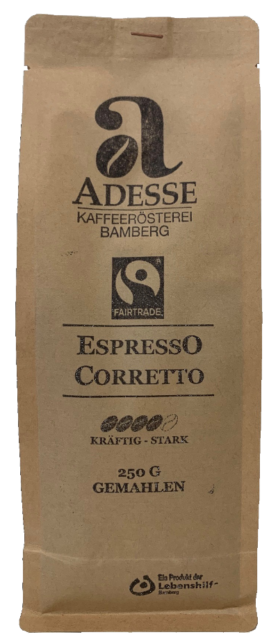 ADESSE Espresso Corretto 250g gemahlen