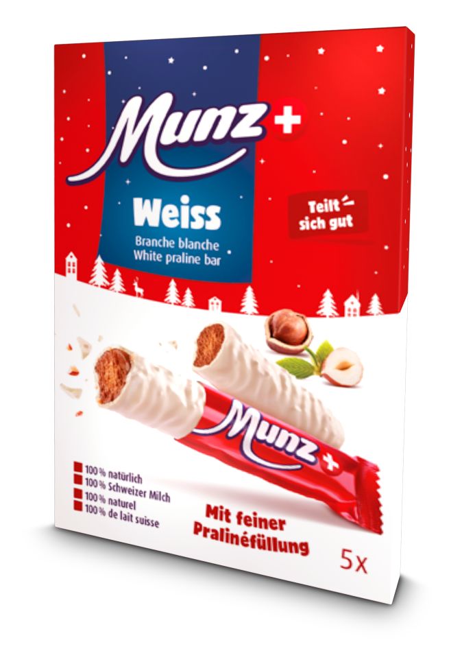 Munz Prügeli Weiss X-Mas Edition