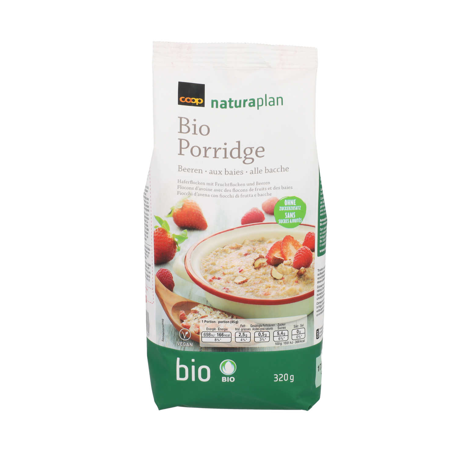 Naturaplan Bio Porridge Beeren 320G