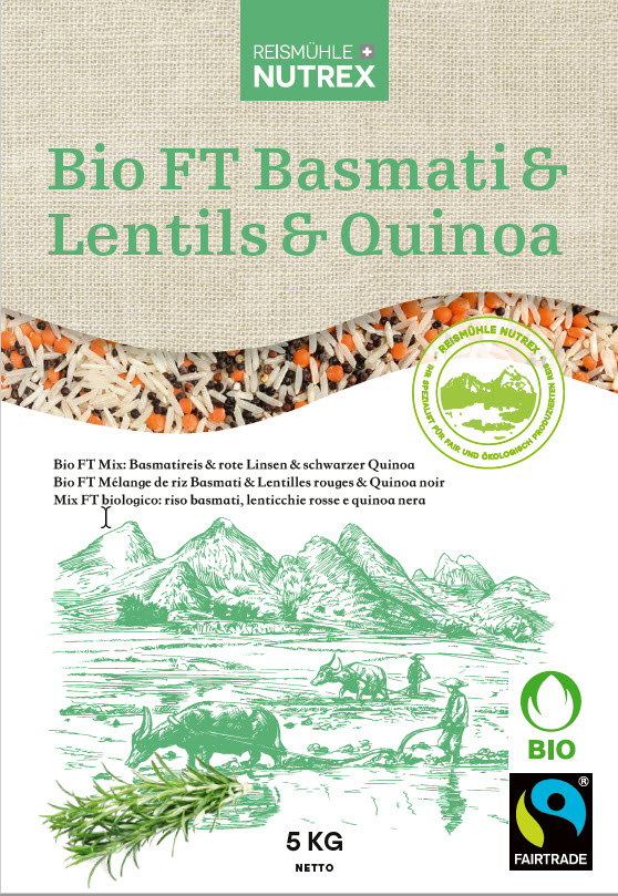 Bio FT Basmati&Lentils&Quinoa 5kg TS