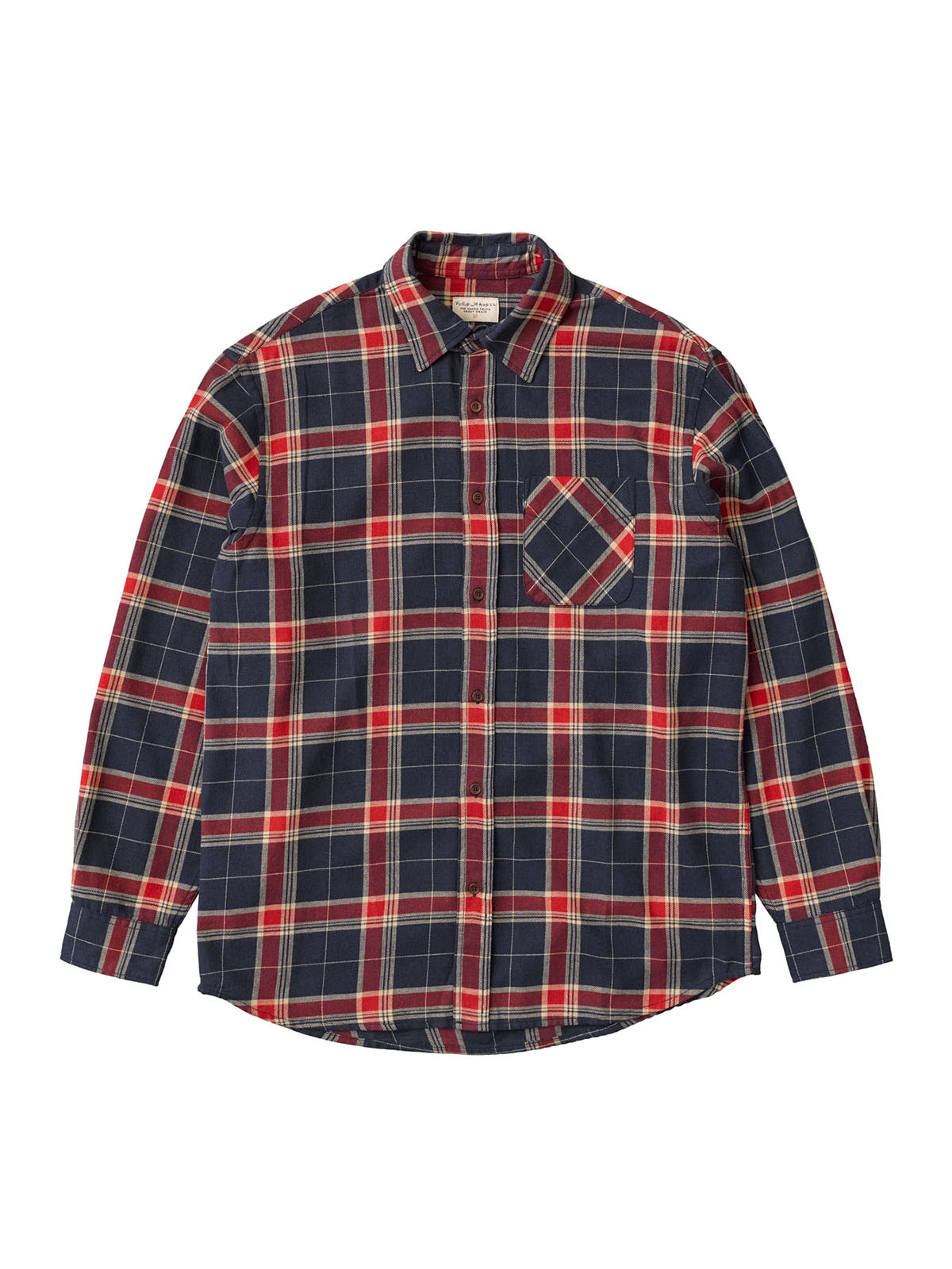 Relaxed flannel shirt