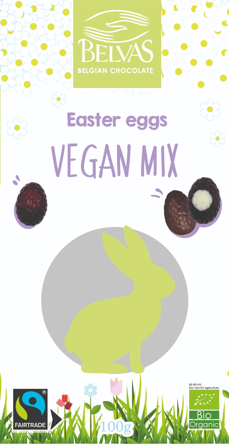 Belvas œufs de Pâques mix vegan