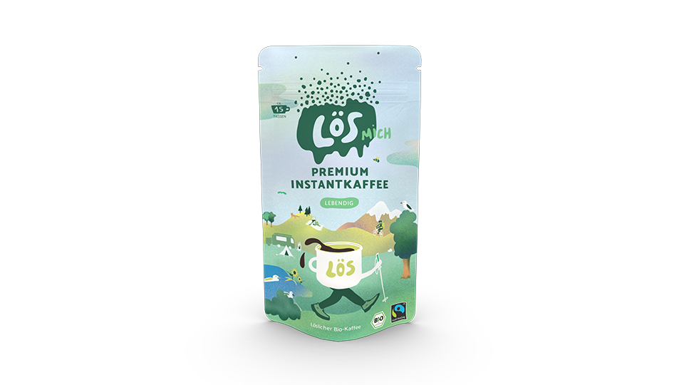 Premium Instantkaffee Lebendig bio FLO-Fairtrade 42g