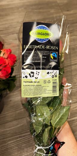 Fairtrade Rosen 40cm