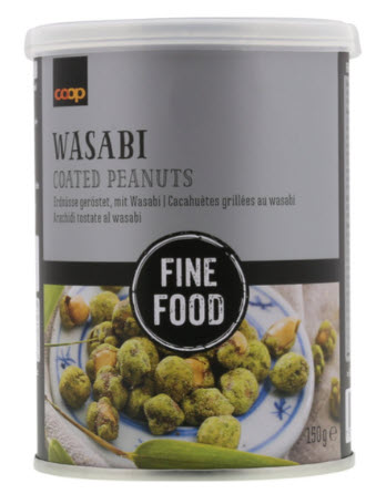 Erdnüsse Wasabi