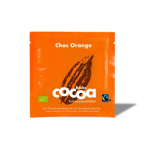 Becks cocoa Choc Orange, 25g Sachet