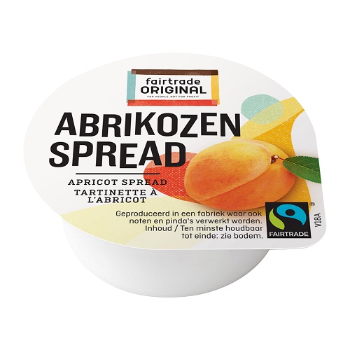 Abrikozen spread portion pack 15g