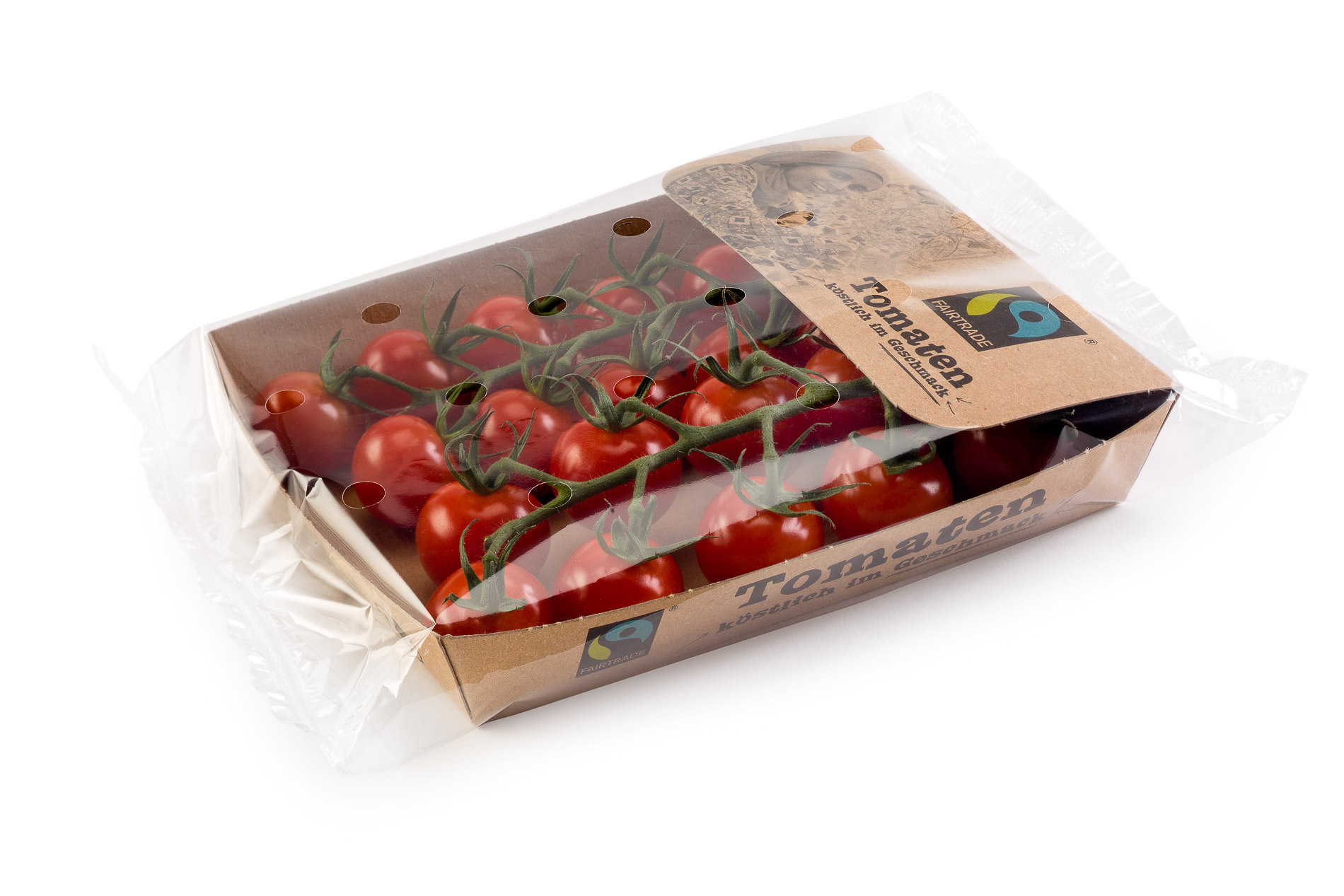 Cherry on the vine tomatoes 200 gr.