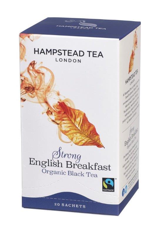 Organic Fairtrade Strong English Breakfast Tea Bags