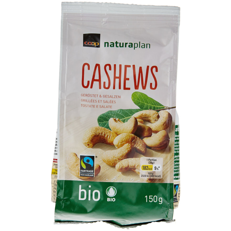 Cashews, geröstet und gesalzen