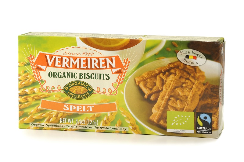 Organic biscuits spelt 12x125