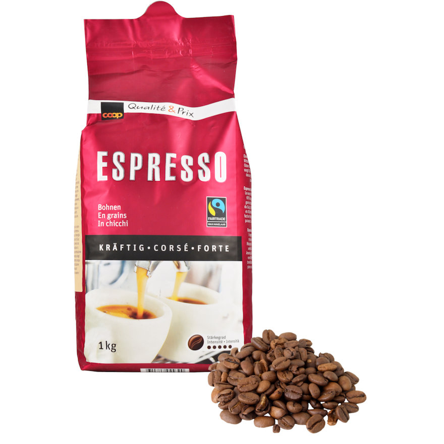 Espresso, Bohnen
