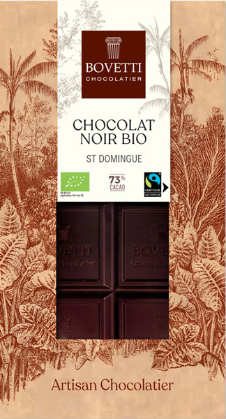 Tablette chocolat noir Saint Domingue