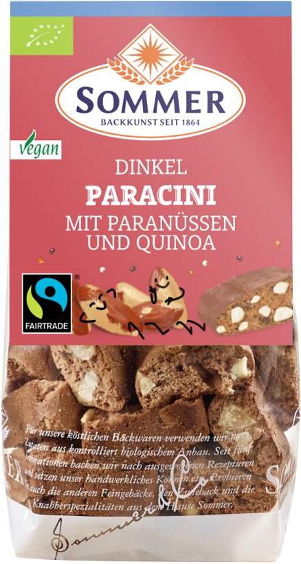 Dinkel Paracini – Mit Paranüssen und Quinoa