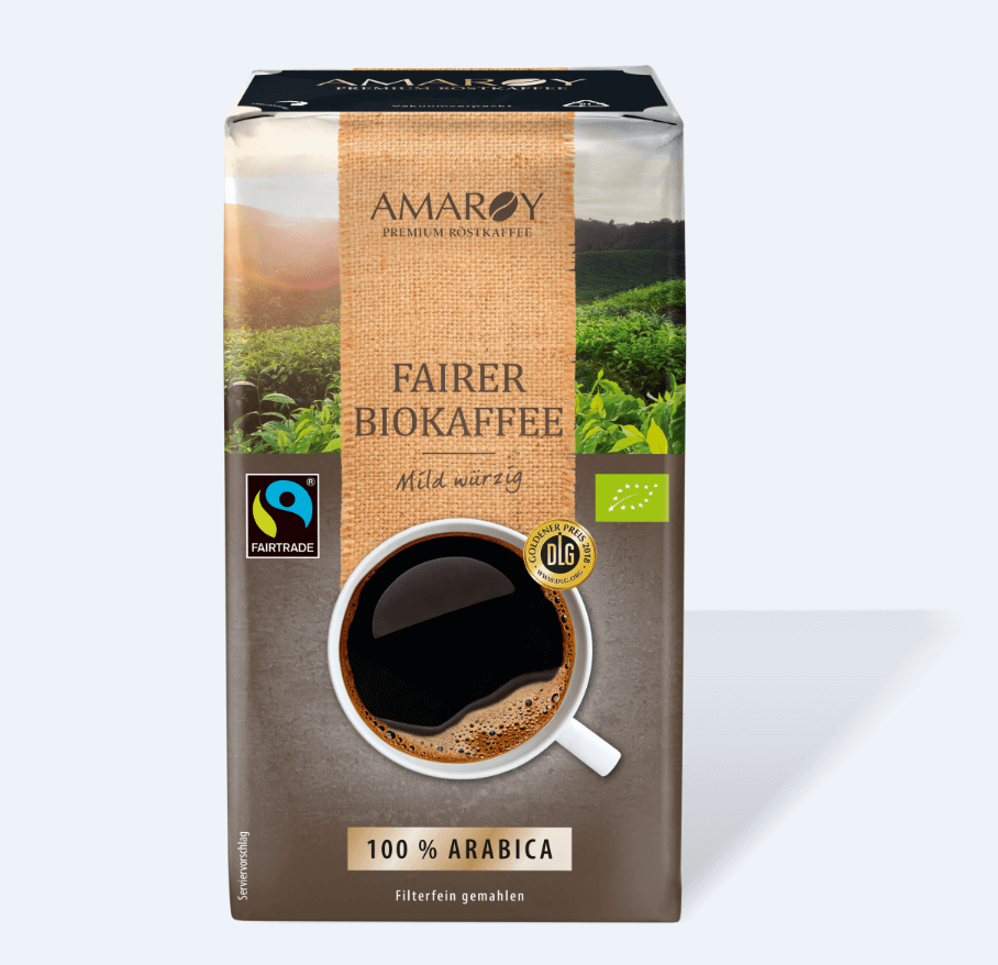 Amaroy Fairer Biokaffee 500g