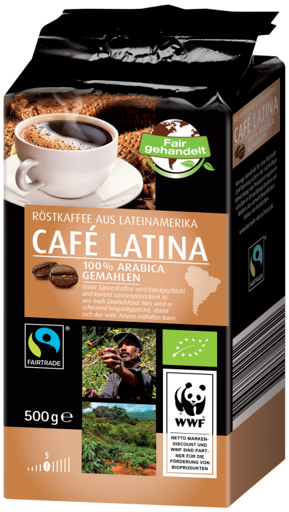 Café Latina, gemahlen