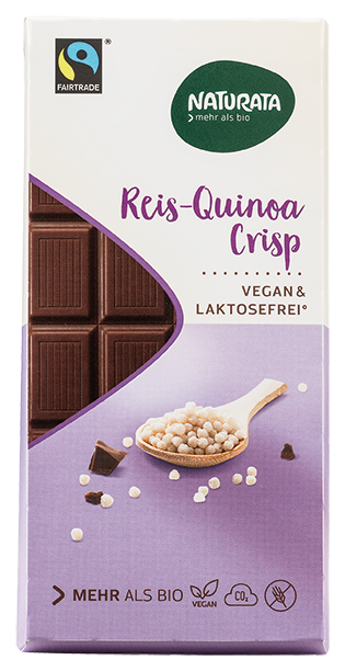 Reis-Quinoa Crisp, vegan & laktosefrei