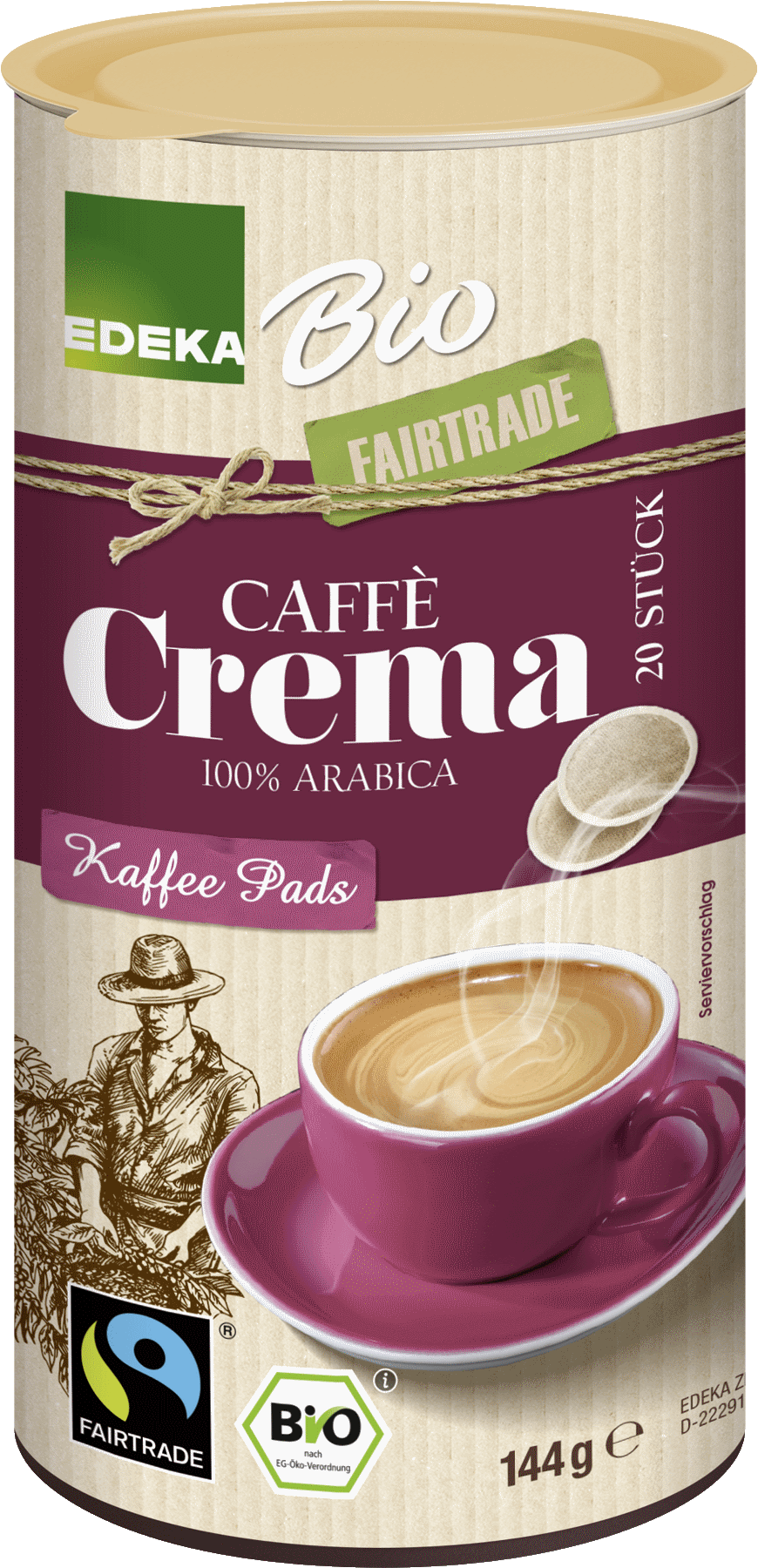 Caffé Crema  Kaffeepads 