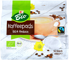 Kaffeepads Fairtrade
