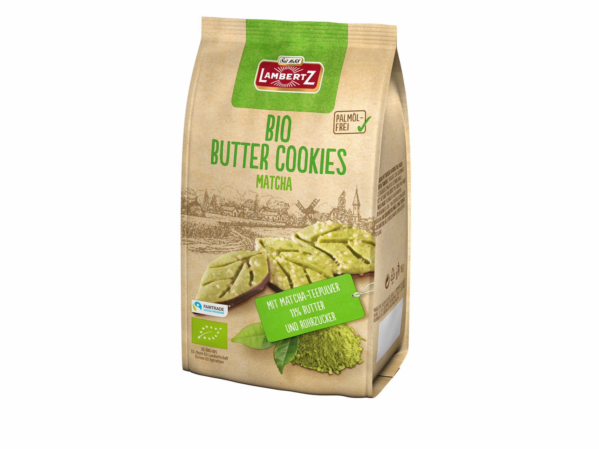 Bio Butter Cookies Matcha